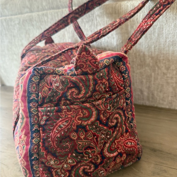 1987 Paisley SMALL Vera Bradley Duffle VINTAGE, RARE, RETIRED - Picture 4 of 7